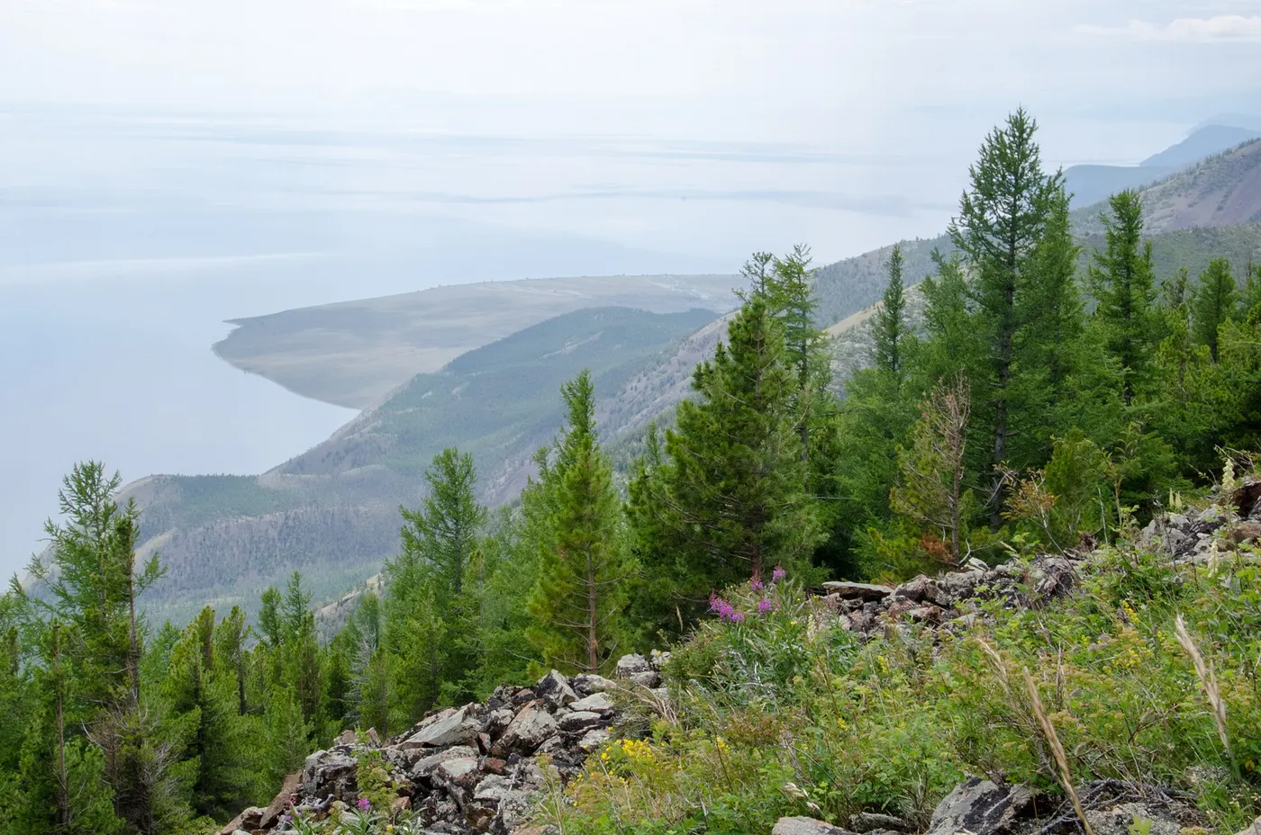 Cape Ryty on Baikal