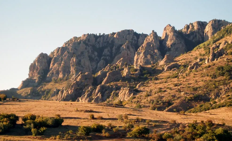 The Valley of Ghosts on Demerdzhi