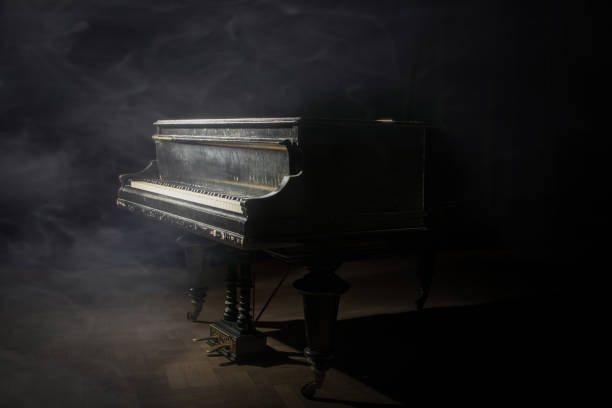 The Black Grand Piano
